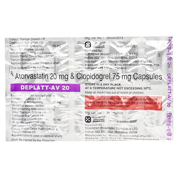 Deplatt-AV 20 Capsule